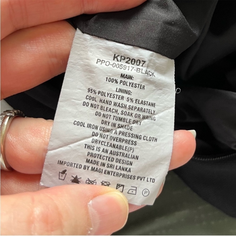 Kookai Black Tie-Waist Trousers - Picture 9 of 11
